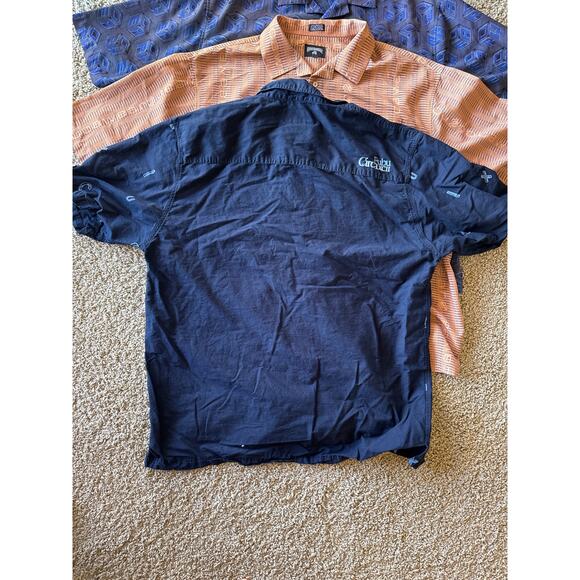 Y2K XXXL Bundle of 3 Button Up Shirt Sleeve Shirts 2 Rocawear and 1 Fubu - Picture 3 of 9